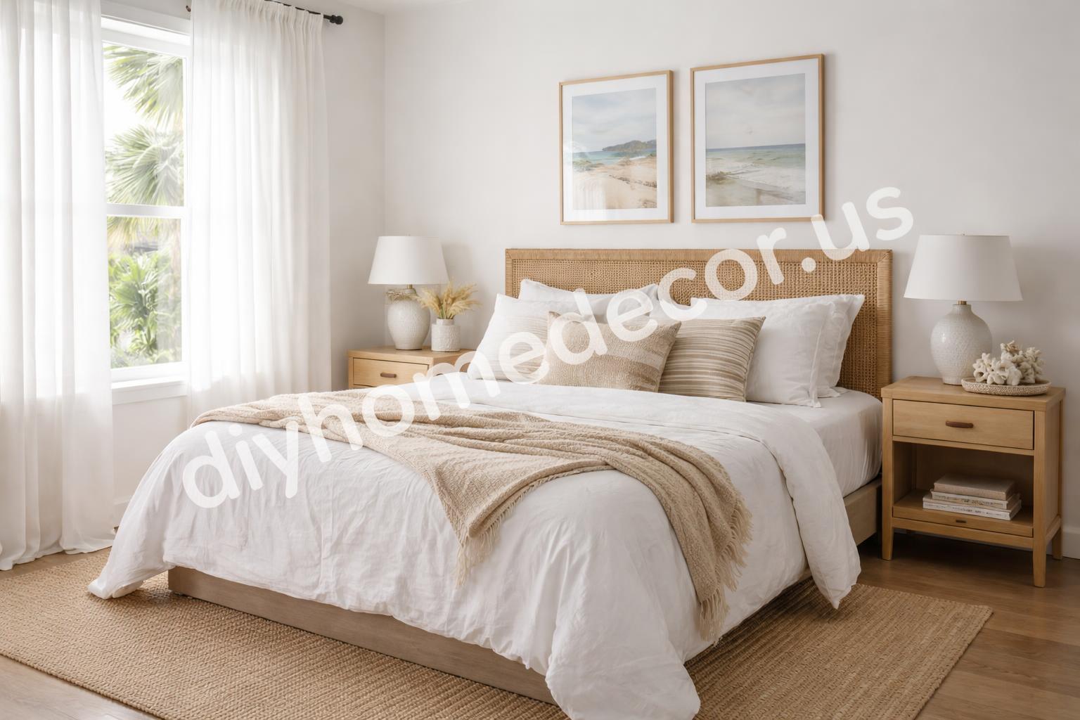Read more about the article 20 Coastal Bedroom Décor Ideas That Bring Vacation Vibes Home