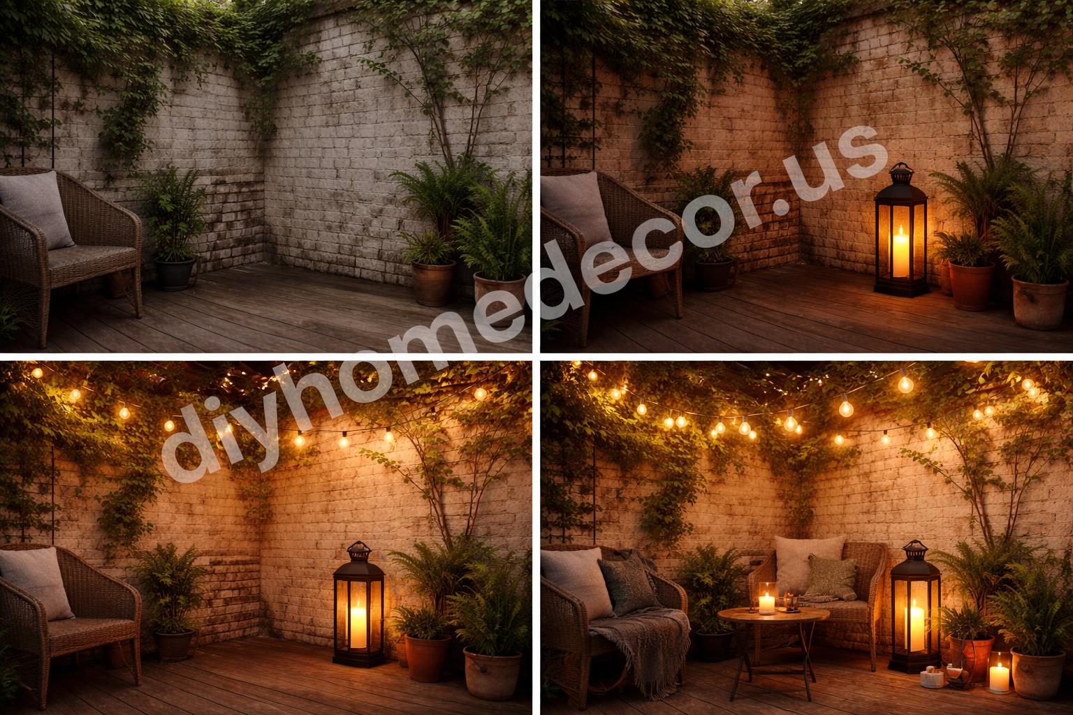 Step by step cozy garden lighting setup